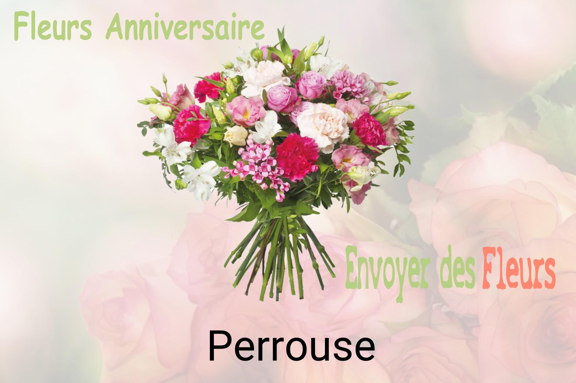 Bouquet de fleurs d’anniversaire livré à Perrouse